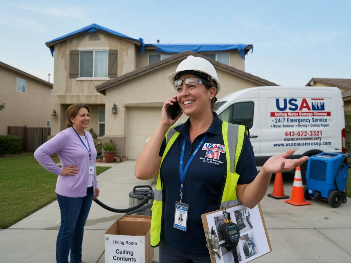 Ceiling Water Damage Restoration Robbins, CA FAQs